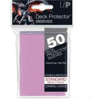 Ultra Pro 330481 Pink 50‑Pack Standard Card Sleeves (14x8)