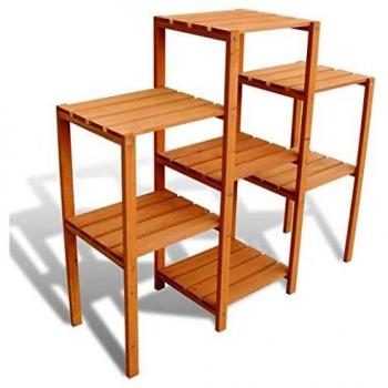 Wooden Plant Stand 97x31x87 cm