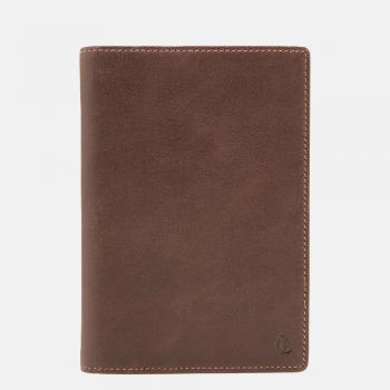Canyon Purse RFID Leather Marrone