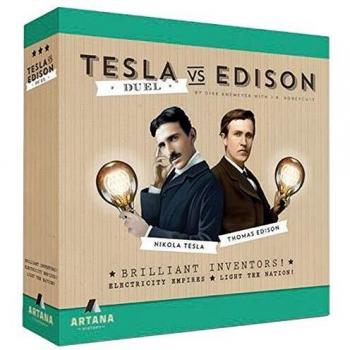 Tesla vs Edison Duel Card Game