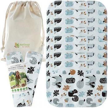 GreenWave Reusable Paperless Wipes