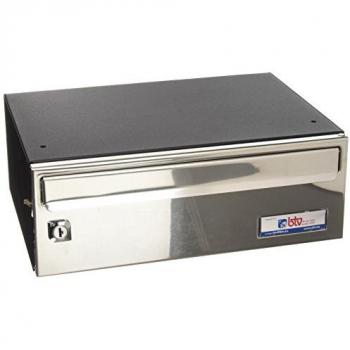 Buzón Barajas G1 345 × 250 × 124 mm, inoxide brillo