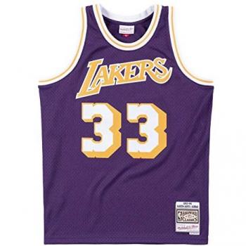 Abdul‑Jabbar 1983-84 Purple NBA Swingman Jersey – Mitchell & Ness