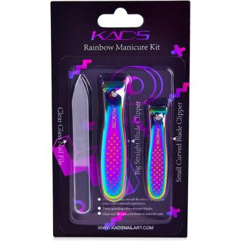 KADS 3 Piece Nail Clipper and Manicure Tool Set