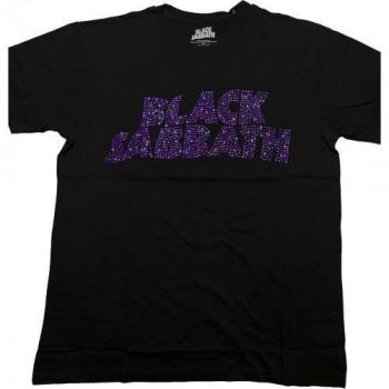 Chemise noire Sabbath pour adultes, logo éblouissant