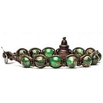 Bracciale Tamashii quarzo mosaico verde bhs900-237