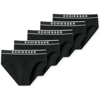 Schiesser Slip Dualità Nera/Bianco