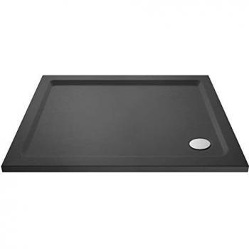 Slate Grey Rectangular Slimline Shower Tray