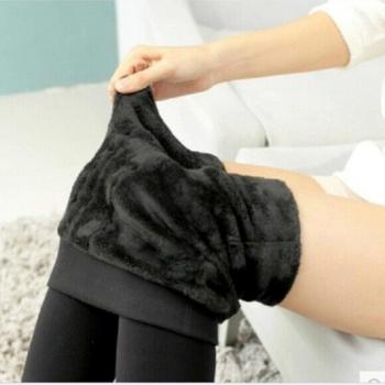 Leggins de velcro térmico tobillo mujer alto talle