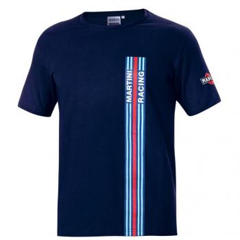 CAMISETA AZUL TAMANHO S LISTRAS MARTINI-R