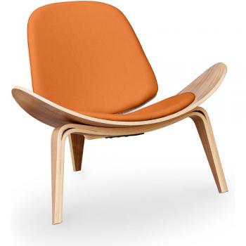 Kunstleder-Designer-Sessel Lucy (PRIVATEFLOOR) – Skandinavisches Flair
