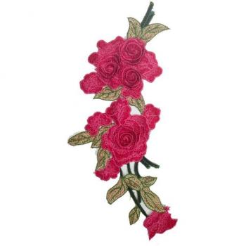 Cheongsam Kids Bordado Nacional con Pasta de Flor Hidrosoluble