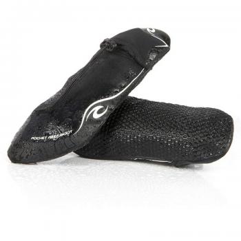 Rip Curl 1mm Pocket Reef Booties (Black)