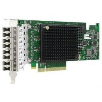 LPE15004‑M8 PCIe 3.0 x8 Low-Profile Adapter (Grün) – Broadcom