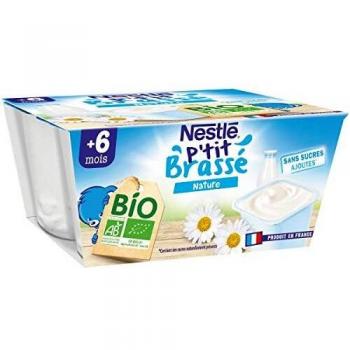 Nestlé Bébé P'tit Brassé BIO 24 Laitages