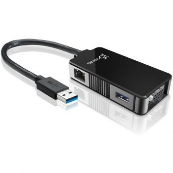 Adaptador j5 create JUA370 USB 3.0 a VGA/RJ45
