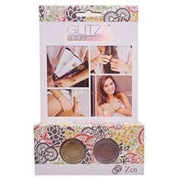 Knorrtoys GL7817: Glitzá Fashion Starter Set Zen temporäre Tattoos