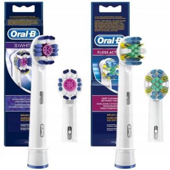 Puntine Originali Oral‑B 3D White – Kit a Doppio Pacchetto
