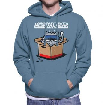 Metal Gear Solid Cat Hoodie (Indigo) – Menswear