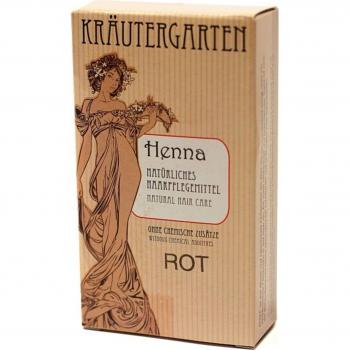 Bio Rotes Henna-Färberpulver 80 g