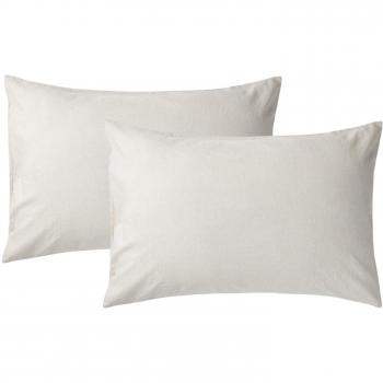 Natural Color Bedsure Envelope Closure Pillowcase Set