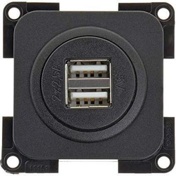System 20.000 USB-Ladesteckdose, 2-fach