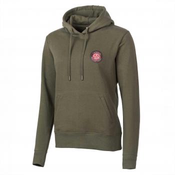 Sudadera con Capucha Ternua Port Anne Verde Oscuro Mujer