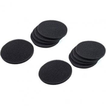 Ensemble de 10 filtres vhbw pour ventilateurs, diffuseur mural Lunos 9/FIB-3R