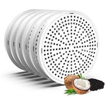 HoneyGuaridan Aktivkohlefilter – 6er Pack für Haustier-Wassertrinker (W18, W25, Pro, W58)