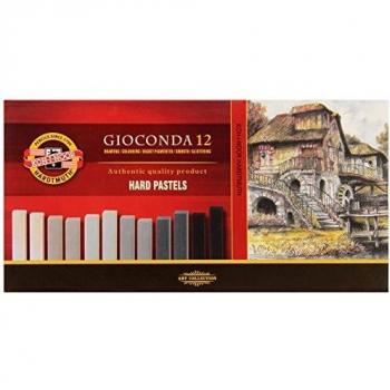 KOH‑I‑NOOR Gioconda 8122 Professional Hard Pastel Pack – Gray Palette