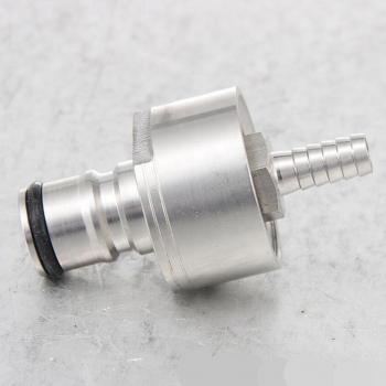 5/16 Barb CO2 Coupling Carbonation Cap for Kegging Soda and Beer