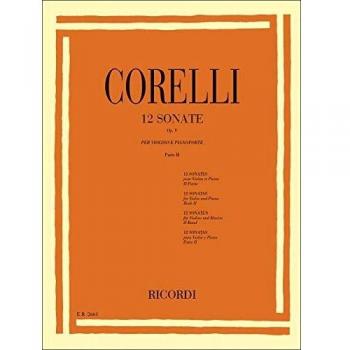 Partitions classique RICORDI CORELLI A.