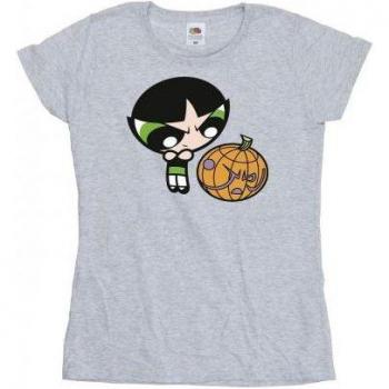 Camiseta de Mujer Buttercup Calabaza de las Chicas Superpoderosas
