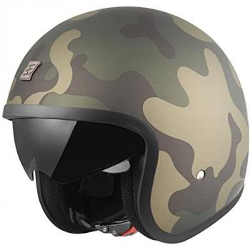 Cascos V537 Jet Camo Verde (XS)