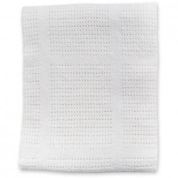 Couverture Tricotée en Coton