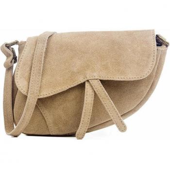 Bolso bandolera de piel Gamuza Susanna de Firenze Artegiani
