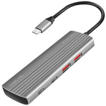 Hub USB 3.1 7 Ports LogiLink en Aluminium