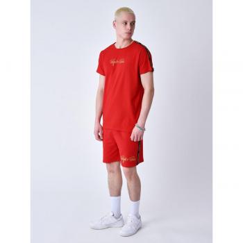 Project X Paris Red Classic Embroidered Logo T-Shirt XL