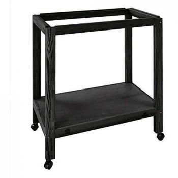 Ferplast Stand SUMET Wood 63 Noir – 66,5 x 43 x h 70 cm – Support intérieur pour canari