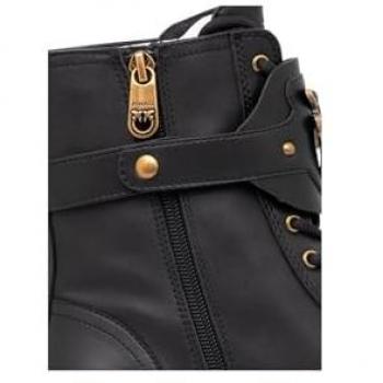 PINKO Mia 07 Stivaletto in Pelle Nero Taglia 36