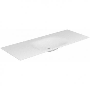 Lavabo individuel Keuco Varicor Édition 11 Arktique Blanc Mat – 175 × 53,5 cm (HL/ÜL)