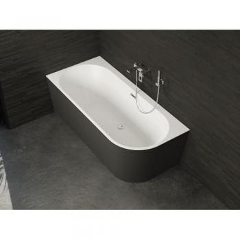 Baignoire semi-îlot Murale CAPRI 160 Gauche