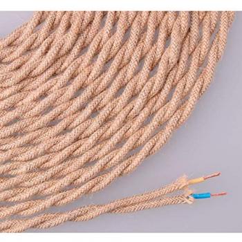 Corde tissée en jute 2x0,75mm 25m