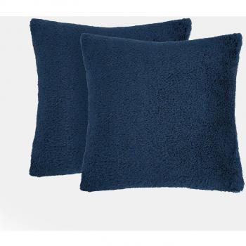 Brentfords Navy Teddy Cushion Covers