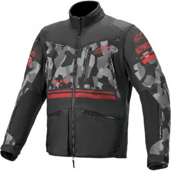 Alpinestars Chaqueta Venture R Enduro Gris-Camuflaje-Rojo