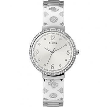 Guess Women’s Watch with Resin Strap and Gray Motif (GW0252L1)