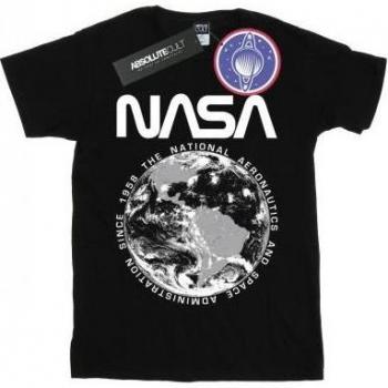NASA Boys Planet Earth T-Shirt 12-13 black