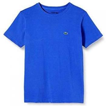 Lacoste Jungen Tj8811 T-Shirt, Blau, 16 Jahre (Herstellergröße: 16A)