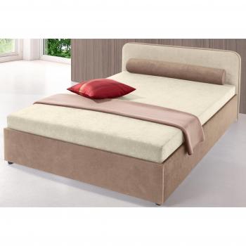 MAINTAL Polsterbett, beige, 147x211 cm, mit Bettkasten