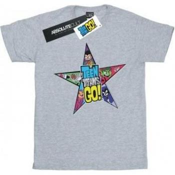 Teen Titans Go Star Logo Women's Cotton Boyfriend Shirt